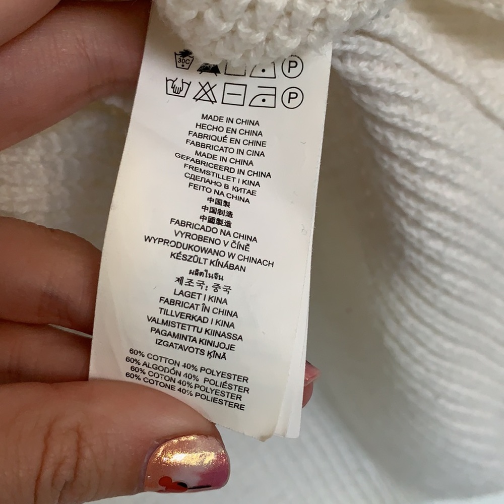 Michael Kors Ivory Cowl Neck Sweater - Picture 7 of 7